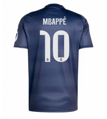 Real Madrid Kylian Mbappe #10 Udebanetrøje 2025-26 Kortærmet